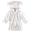 Baby Vision Bath - Plush Bathrobe, Girl Lamb 0-9M 1 Baby Vision Bath - Plush Bathrobe, Girl Lamb 0-9M -Macro Baby Store baby vision bath plush bathrobe girl lamb image 1