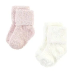 Baby Vision - Chenille Socks 8Pk, Pink Neutral Stripe - Medium -Macro Baby Store baby vision chenille socks 8pk pink neutral stripe medium image 6