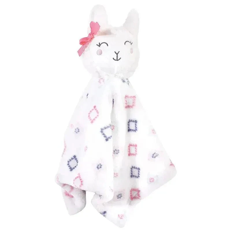 Baby Vision - Hudson Baby Plush Blanket With Security Blanket, Llama Face 5 Baby Vision - Hudson Baby Plush Blanket With Security Blanket, Llama Face - Image 3