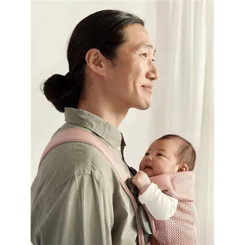 Babybjorn - Baby Carrier Mini 3D Mesh, Dusty Pink 6 Babybjorn - Baby Carrier Mini 3D Mesh, Dusty Pink - Image 4