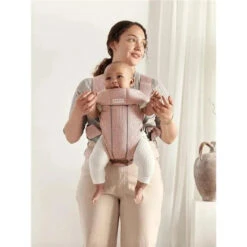 Babybjorn - Baby Carrier Mini 3D Mesh, Dusty Pink 17 Babybjorn - Baby Carrier Mini 3D Mesh, Dusty Pink -Macro Baby Store babybjorn baby carrier 3d mesh dusty pink image 7