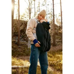 Babybjorn - Baby Carrier Accessories Cover For Baby Carrier, Black -Macro Baby Store babybjorn baby carrier accessories cover for baby carrier black image 3