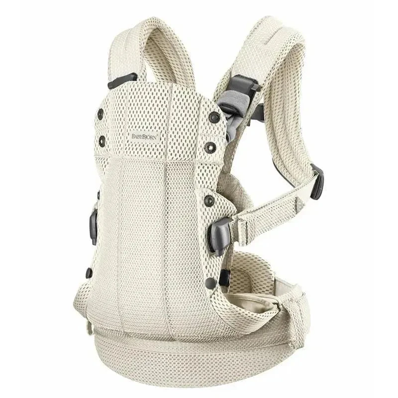 BabyBjorn - Baby Carrier Harmony 3D Mesh, Cream 4 BabyBjorn - Baby Carrier Harmony 3D Mesh, Cream - Image 2