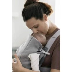 Babybjorn - Baby Carrier Mini 3D Jersey, Light Gray -Macro Baby Store babybjorn baby carrier mini 3d jersey image 11