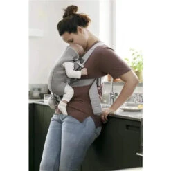 Babybjorn - Baby Carrier Mini 3D Jersey, Light Gray -Macro Baby Store babybjorn baby carrier mini 3d jersey image 9