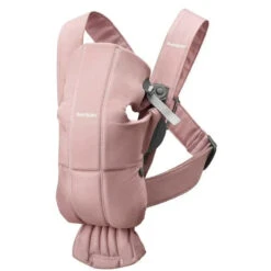 BabyBjorn - Baby Carrier Mini, Woven, Dusty Pink