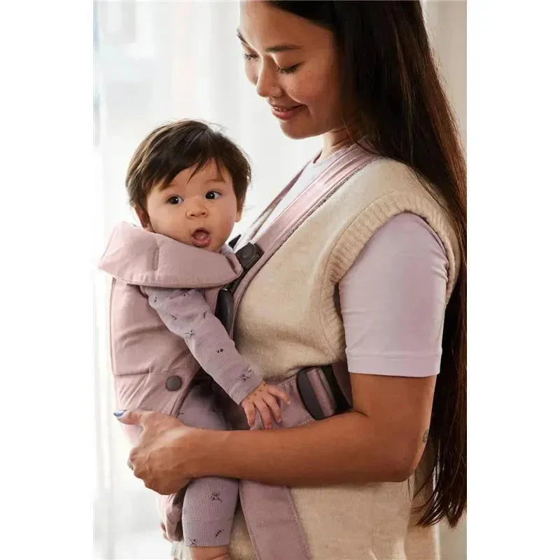 BabyBjorn - Baby Carrier Mini, Woven, Dusty Pink 4 BabyBjorn - Baby Carrier Mini, Woven, Dusty Pink - Image 2