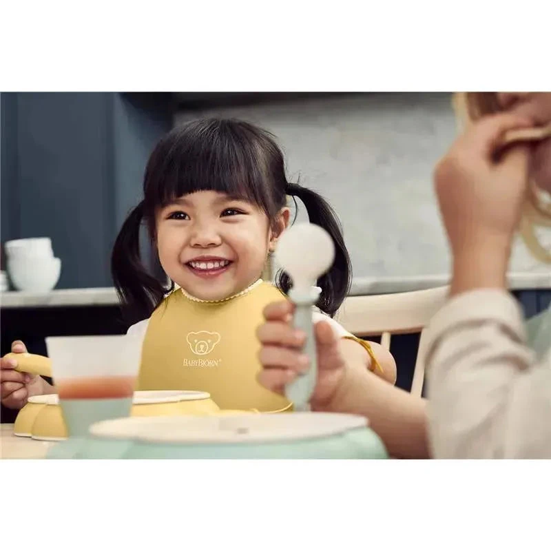 BabyBjorn - Baby Dinner Set, 5 Pcs Powder Yellow 8 BabyBjorn - Baby Dinner Set, 5 Pcs Powder Yellow - Image 6