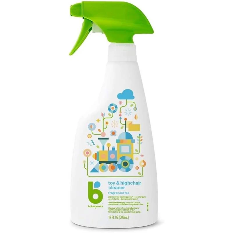 Babyganics The Cleaner Upper Toy & Highchair Cleaner 18oz 3 Babyganics The Cleaner Upper Toy & Highchair Cleaner 18oz