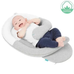 Babymoov Cloudnest Organic Soothing Lounger Grey