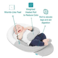 Babymoov Cloudnest Organic Soothing Lounger Grey -Macro Baby Store babymoov cloudnest organic soothing lounger grey image 7