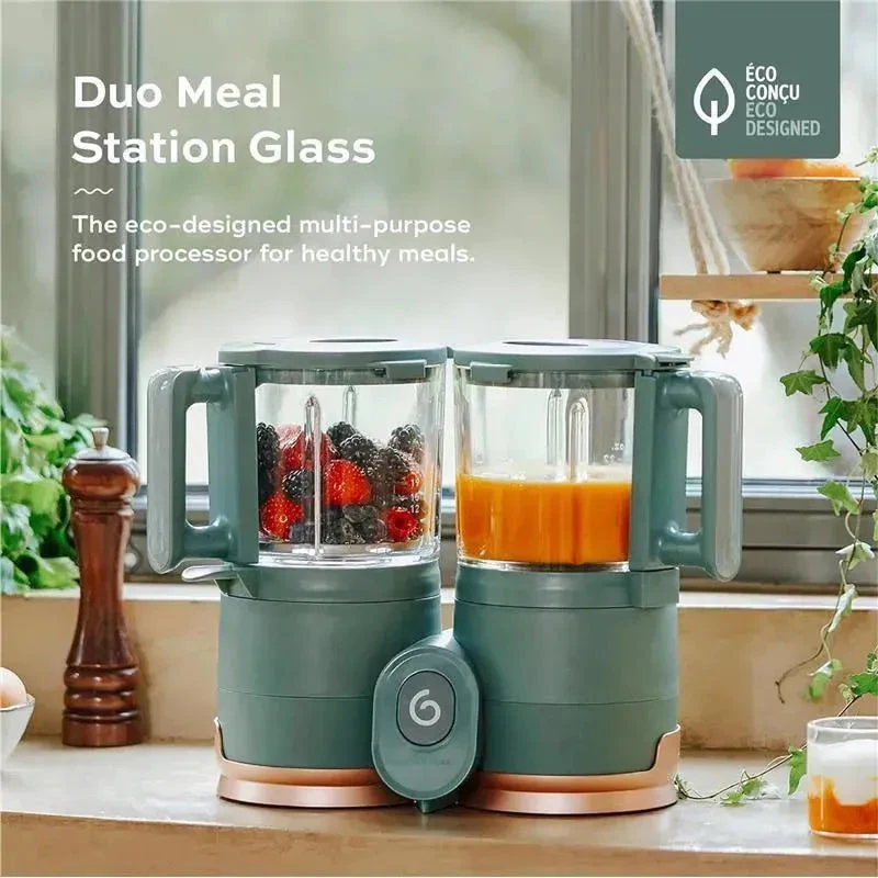 Babymoov - Duo Meal Glass Food Maker 4 Babymoov - Duo Meal Glass Food Maker - Image 2