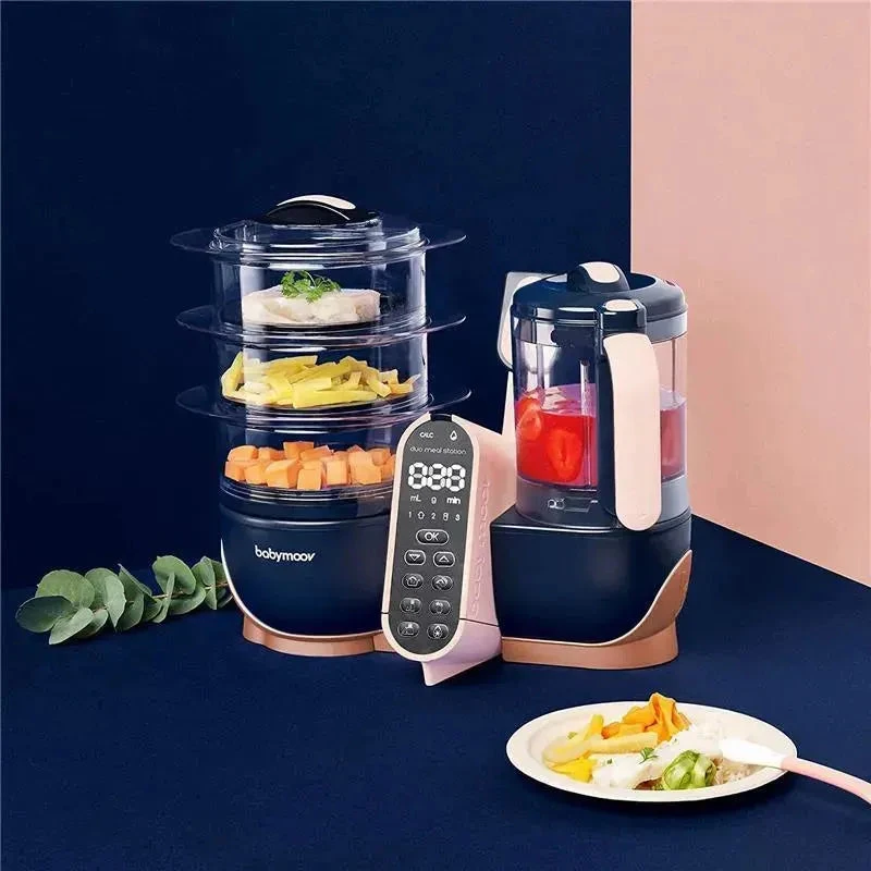 Babymoov Duo Meal Station XL | 6 In 1 Food Processor With Steamer, Multi-Speed Blender, Warmer, Defroster & Sterilizer 4 Babymoov Duo Meal Station XL | 6 In 1 Food Processor With Steamer, Multi-Speed Blender, Warmer, Defroster & Sterilizer - Image 2