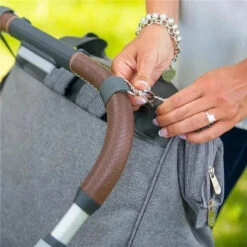 Bbluv - Metrö Complete Backpack Diaper Bag, Charcoal 13 Bbluv - Metrö Complete Backpack Diaper Bag, Charcoal -Macro Baby Store bbluv metro complete backpack diaper bag charcoal image 7