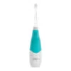 Bbluv Sonik 2-Stage Sonic Toothbrush For Babies & Toddlers, White/Acqua -Macro Baby Store bbluv sonik 2 stage sonic toothbrush for babies toddlers white acqua image 1