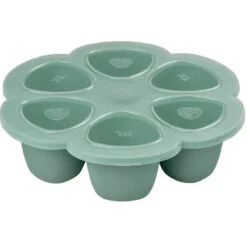 Beaba - Multiportions Silicone Baby Food Storage Container, Sage