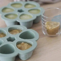 Beaba - Multiportions Silicone Baby Food Storage Container, Sage -Macro Baby Store beaba 3 oz multiportions silicone baby food storage container sage image 4 016e6c4f 3b5e 4f05 acae 6901db0b2827