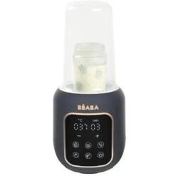 Beaba - 5-in-1 Multi Milk Baby Bottle & Food Warmer, Midnight