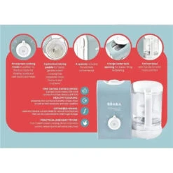 Beaba - Babycook Express Baby Food Maker, Oat 12 Beaba - Babycook Express Baby Food Maker, Oat -Macro Baby Store beaba babycook express baby food processor oat image 3