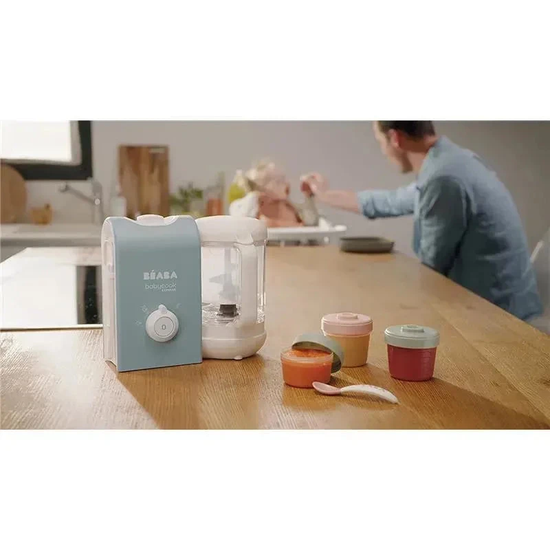 Beaba - Babycook Express Baby Food Maker, Baltic Blue 7 Beaba - Babycook Express Baby Food Maker, Baltic Blue - Image 5
