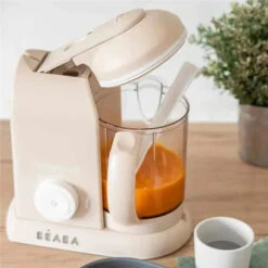Beaba - Babycook Solo 4 In 1 Baby Food Maker, Oat 11 Beaba - Babycook Solo 4 In 1 Baby Food Maker, Oat -Macro Baby Store beaba babycook solo homemade baby food maker clay image 7