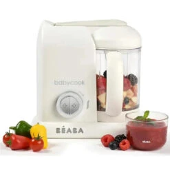 Beaba - Babycook Solo 4 In 1 Baby Food Maker, White