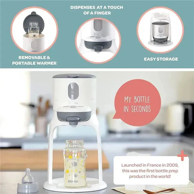 Beaba - Bib'Expresso Fast Water Warmer, Cloud 4 Beaba - Bib'Expresso Fast Water Warmer, Cloud - Image 2