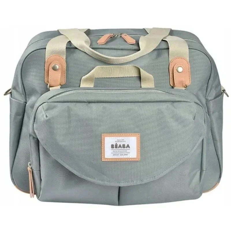 Beaba - Geneva Diaper Bag Sage 3 Beaba - Geneva Diaper Bag Sage