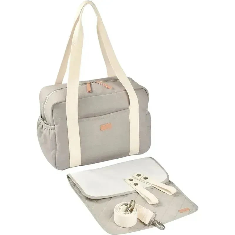 Beaba - Paris Diaper Bag, Large Capacity, Gray 4 Beaba - Paris Diaper Bag, Large Capacity, Gray - Image 2
