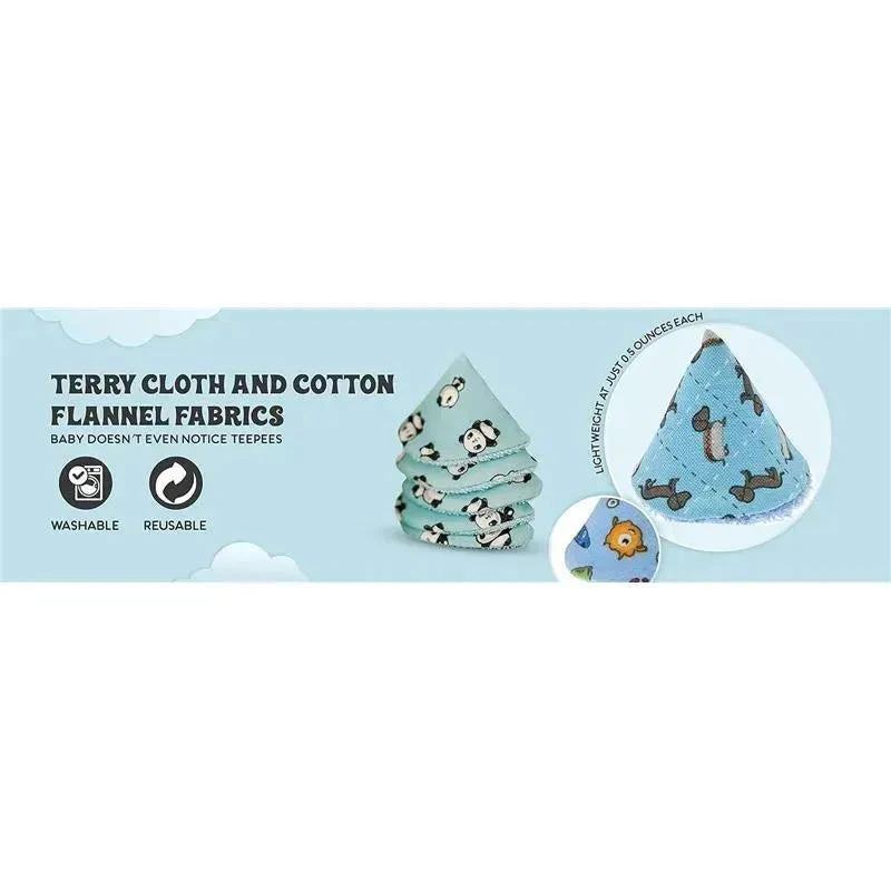 Beba Bean - Pee-Pee Teepee Space Cello Bag, Blue 9 Beba Bean - Pee-Pee Teepee Space Cello Bag, Blue - Image 7