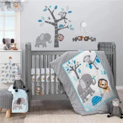 Bedtime Originals Jungle Fun Wall Decals, Tree & Animals -Macro Baby Store bedtime originals jungle fun wall decals tree animals image 5