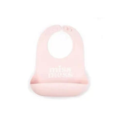 Bella Tunno - Missmess Wonder Bib Silicone, Light Pink