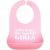 Bella Tunno Who Runs The World Wonder Bib -Macro Baby Store bella tunno who runs the world wonder bib image 1