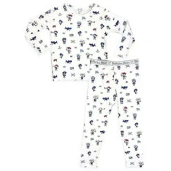 Bellabu Bear - Baby Boys Pirate Long Sleeve Shirt & Pants Pajama Set