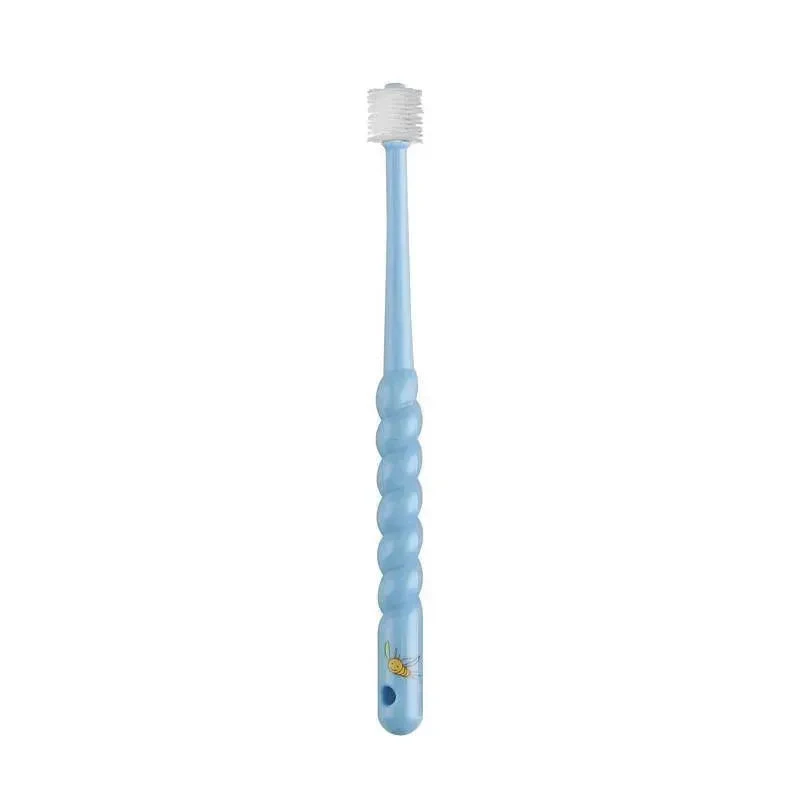 Beloved Baby - Cylinder Toothbrush, Blue 2Y + 3 Beloved Baby - Cylinder Toothbrush, Blue 2Y +