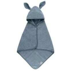 Bibs - Kangaroo Hoodie Towel Baby, Petrol