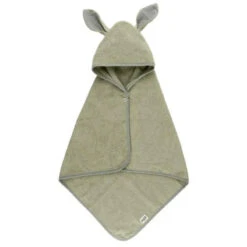 Bibs - Kangaroo Hoodie Towel Baby, Sage
