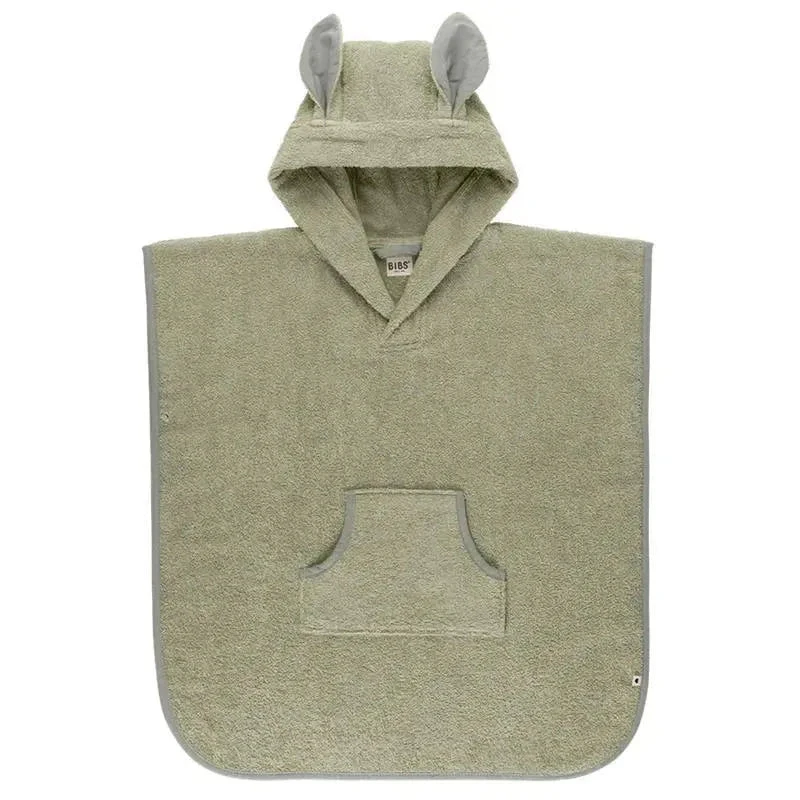 Bibs - Kangaroo Poncho Toddler, Sage 3 Bibs - Kangaroo Poncho Toddler, Sage