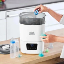 Black & Decker Black + Decker - Bottle Sterilizer With Steam Sterilization 12 Black & Decker Black + Decker - Bottle Sterilizer With Steam Sterilization -Macro Baby Store black decker bottle sterilizer with steam sterilization image 3