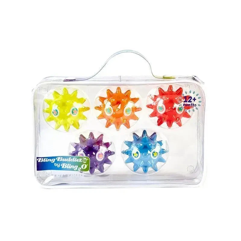 Bling 2o Spike Bling Buddiez Water Play 5-Pack Set, Assorted Colors 4 Bling 2o Spike Bling Buddiez Water Play 5-Pack Set, Assorted Colors - Image 2