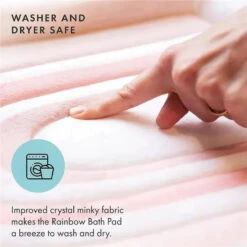 Blooming Bath - Rainbow Baby Sink Bathtub Cushion For Infants 12 Blooming Bath - Rainbow Baby Sink Bathtub Cushion For Infants -Macro Baby Store blooming bath rainbow baby sink bathtub cushion for infants image 4