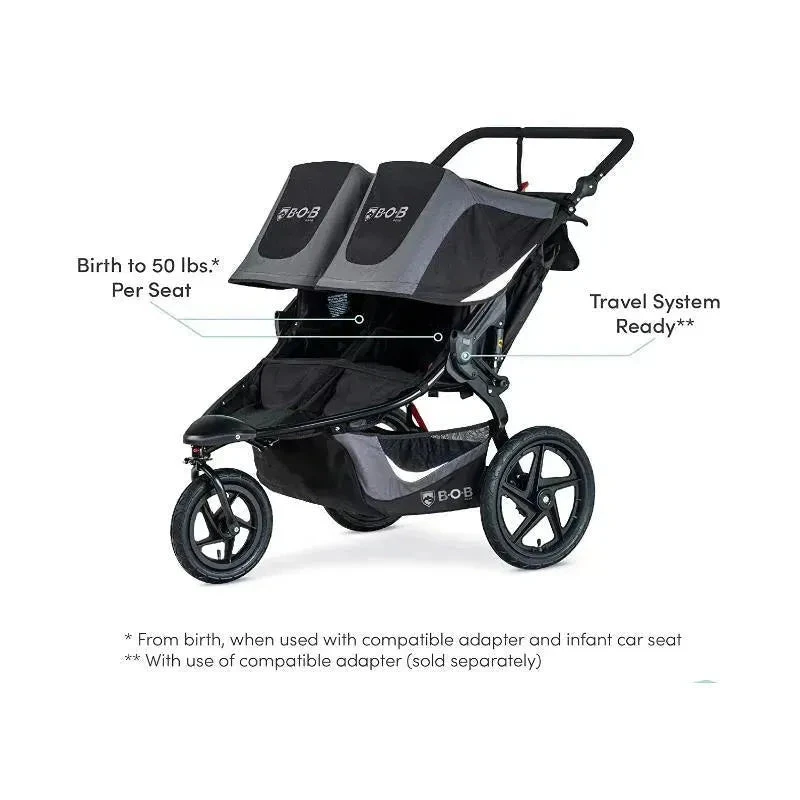 BOB Jogging Stroller Double In Black 5 BOB Jogging Stroller Double In Black - Image 3