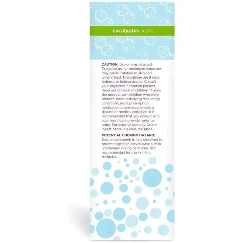 Boogie Wipes - 3Pk Calming Bath Bombs, Eucalyptus 4 Boogie Wipes - 3Pk Calming Bath Bombs, Eucalyptus - Image 2