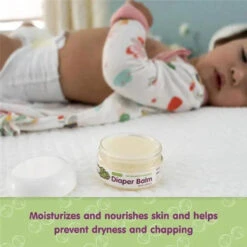 Boogie Wipes - Baby Diaper Rash Balm, Natural Derived Ingredients, 1.5 Oz -Macro Baby Store boogie wipes baby diaper rash balm natural derived ingredients 1 5 oz image 3