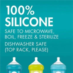 Boon NURSH 3-Pack Standard-Neck Slow-Flow Nipples, Clear -Macro Baby Store boon nursh 3 pack standard neck slow flow nipples clear image 11