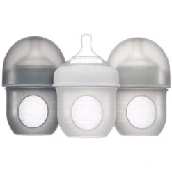 Boon - Nursh 4Oz Bottle 3Pk, Gray Multi
