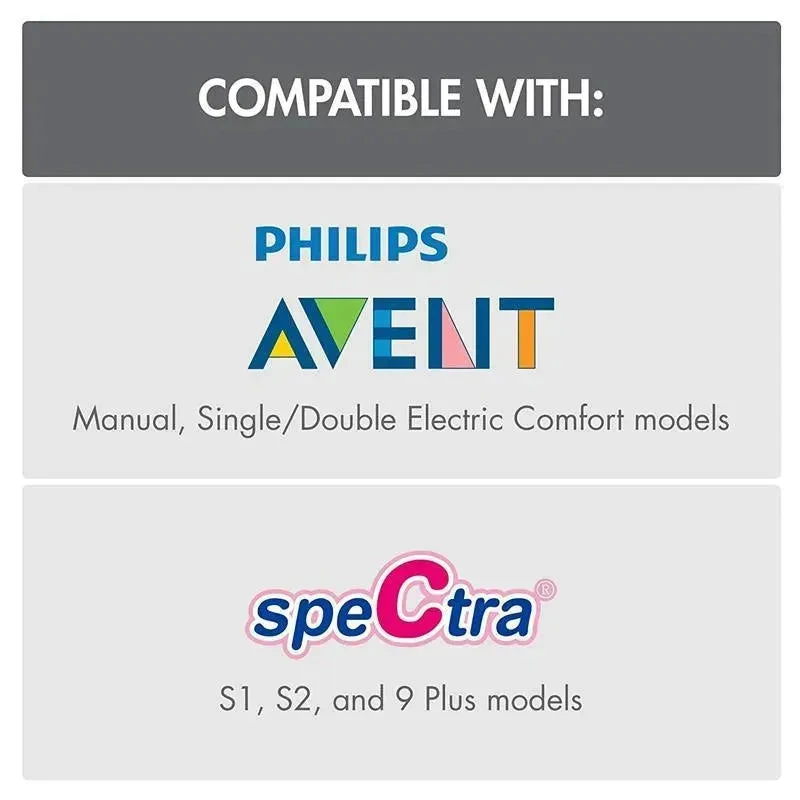 Tomy Boon Nursh Wide Neck Pump Adapter For Spectra And Avent Pumps 4 Tomy Boon Nursh Wide Neck Pump Adapter For Spectra And Avent Pumps - Image 2