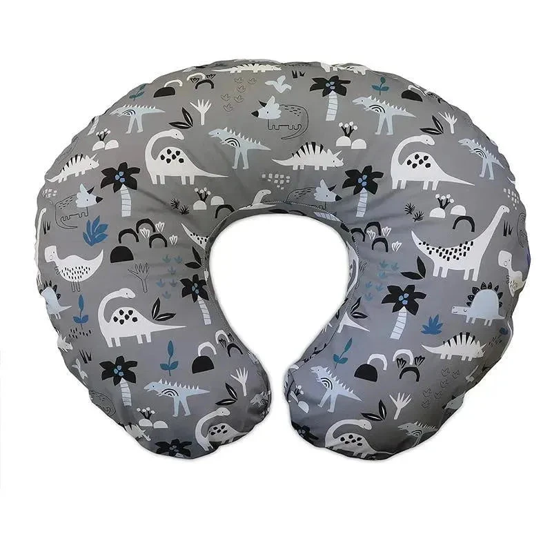 Boppy Feeding And Infant Support Pillow - Gray Dinosaurs 3 Boppy Feeding And Infant Support Pillow - Gray Dinosaurs