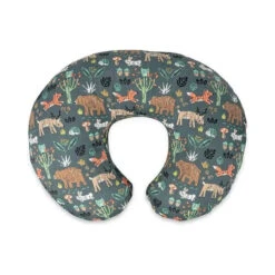 Boppy - Nursing Pillow, Green Forest Animals
