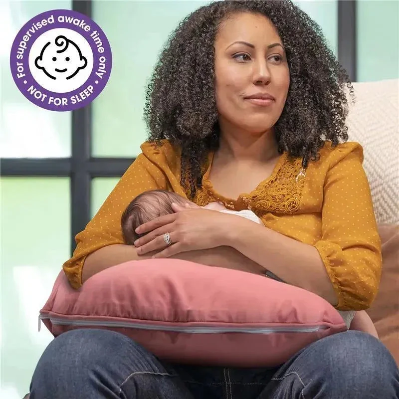 Boppy - Nursing Pillow Support With Removable Cover, Machine Washable, Neutral Blush 3 Boppy - Nursing Pillow Support With Removable Cover, Machine Washable, Neutral Blush
